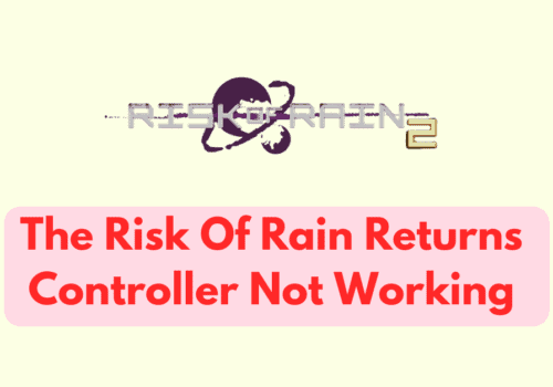 How To Fix The Risk Of Rain Returns Controller Not Working