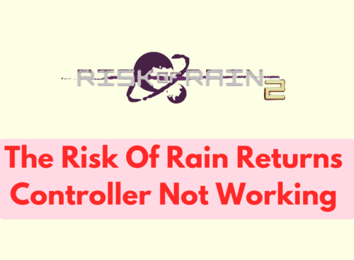 How To Fix The Risk Of Rain Returns Controller Not Working