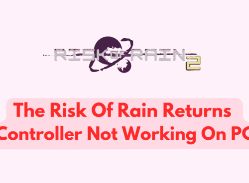 How To Fix The Risk Of Rain Returns Controller Not Working On PC