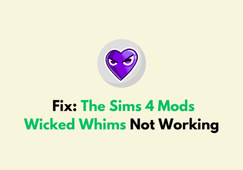 How To Fix The Sims 4 Mods Wicked Whims Not Working 1