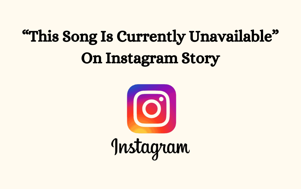 How To Fix This Song Is Currently Unavailable On Instagram Story