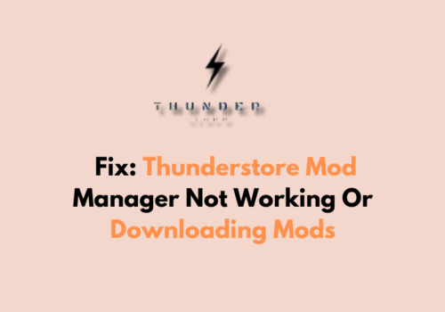 How To Fix Thunderstore Mod Manager Not Working Or Downloading Mods