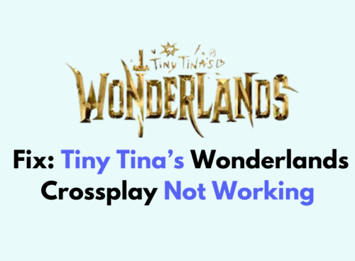 How To Fix Tiny Tinas Wonderlands Crossplay Not Working