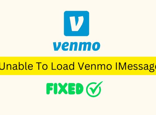How To Fix Unable To Load Venmo IMessage