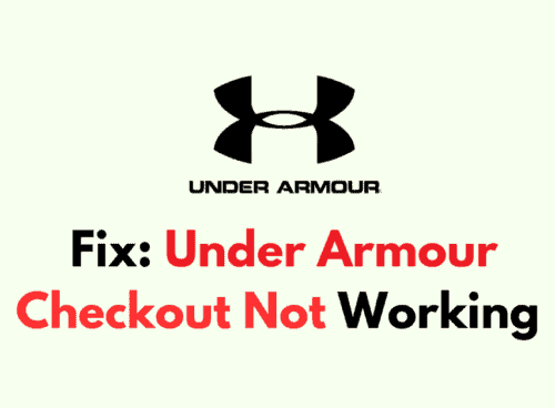 How To Fix Under Armour Checkout Not Working 1