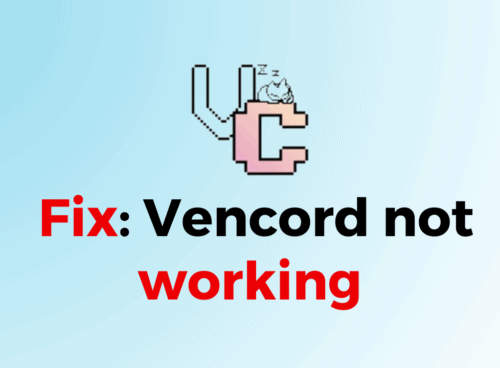 How To Fix Vencord not working 1