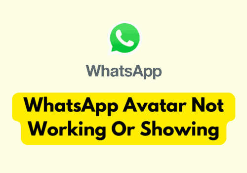 How to Fix WhatsApp Avatar Not Working Or Showing 6 How To Fix WhatsApp Avatar Not Working Or Showing