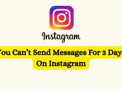 How to Fix "You Can't Send Messages For 3 Days" on Instagram 6 How To Fix You Cant Send Messages For 3 Days On Instagram