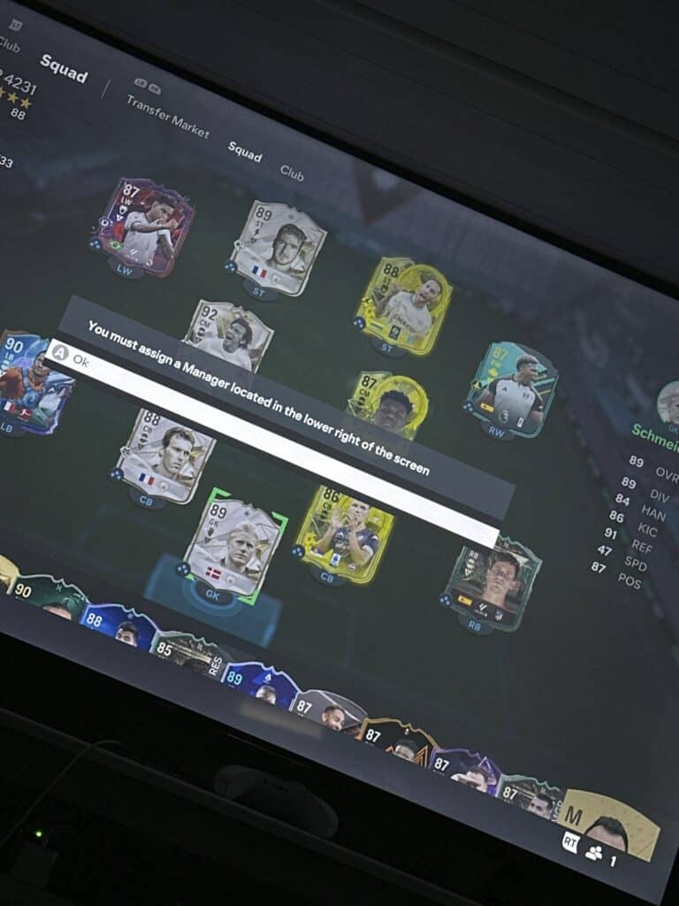 How To Fix “You Must Assign A Manager Located In The Lower Right Of The Screen” On EA FC 24 2 How To Fix You Must Assign A Manager Located In The Lower Right Of The Screen On EA FC 24