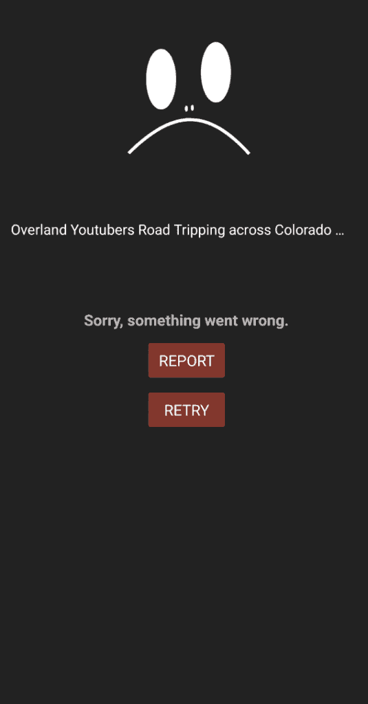 Fix: Sorry, Something Went Wrong NewPipe 2 How To Fix the Sorry Something Went Wrong In NewPipe