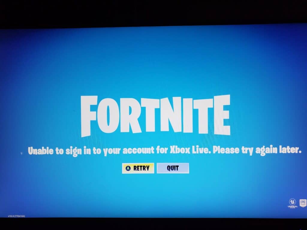 How To Fix "Unable To Sign Into Your Account For Xbox Live" On Fortnite 2 How To Fix Unable To Sign Into Your Account For Xbox Live On Fortnite