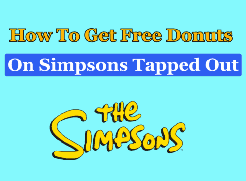 How To Get Free Donuts On Simpsons Tapped Out