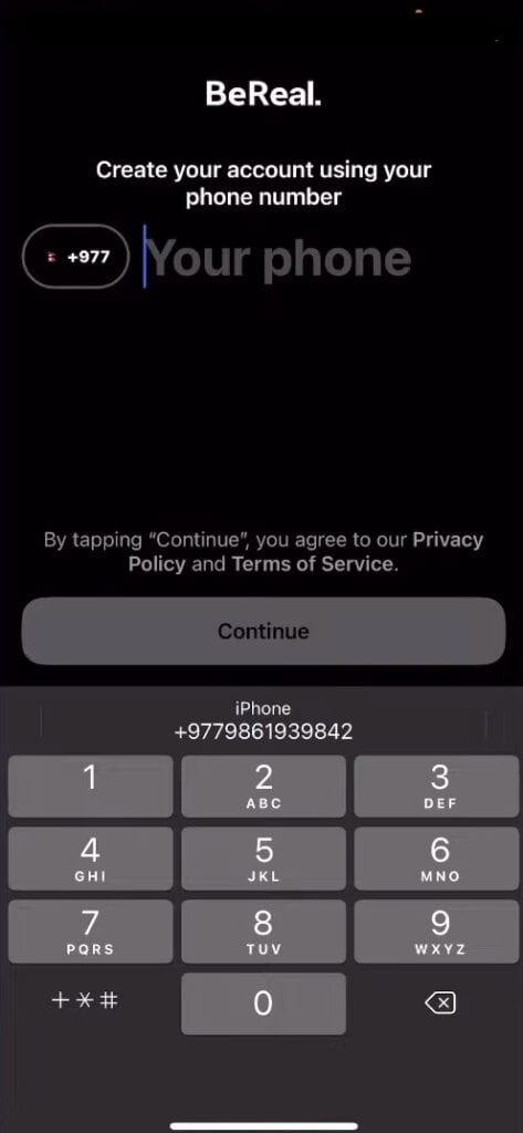 How To Recover BeReal Account 4 How To Recover BeReal Account phone no