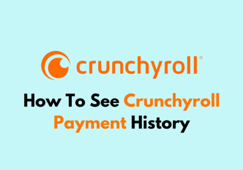 How To See Crunchyroll Payment History 1