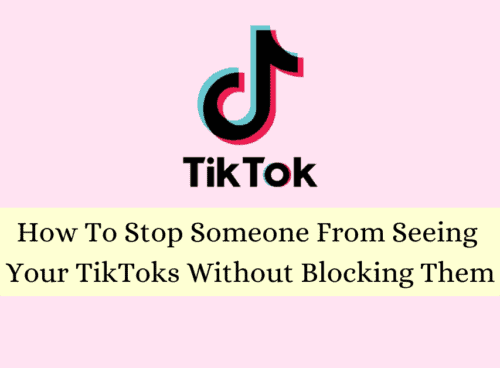 How To Stop Someone From Seeing Your TikToks Without Blocking Them 11 How To Stop Someone From Seeing Your TikToks Without Blocking Them