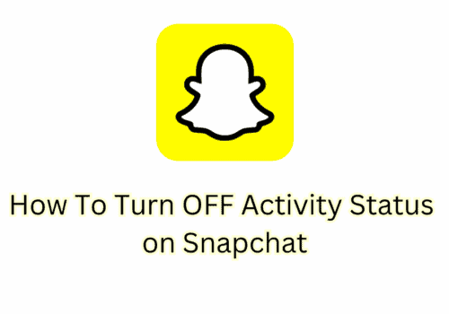 How To Turn OFF Activity Status on Snapchat