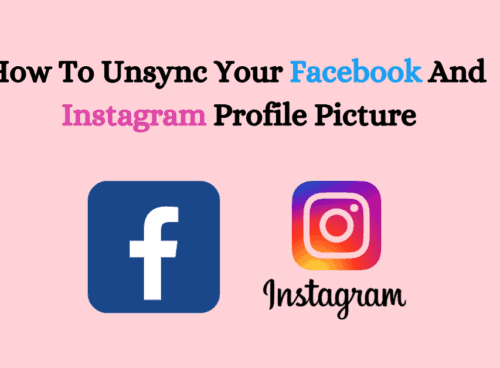 How to Unsync Your Facebook and Instagram Profile Picture 6 How To Unsync Your Facebook And Instagram Profile Picture