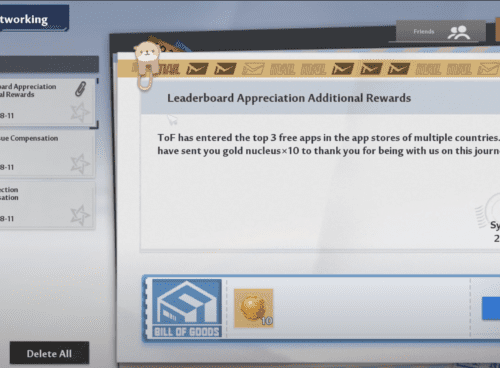 How to Access Tower of Fantasy Mailbox