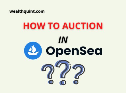 How to Auction in Opensea