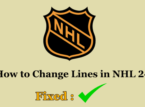 How to Change Lines in NHL 24