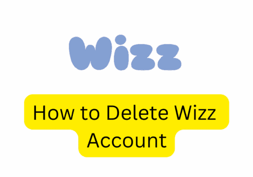 How to Delete Wizz Account