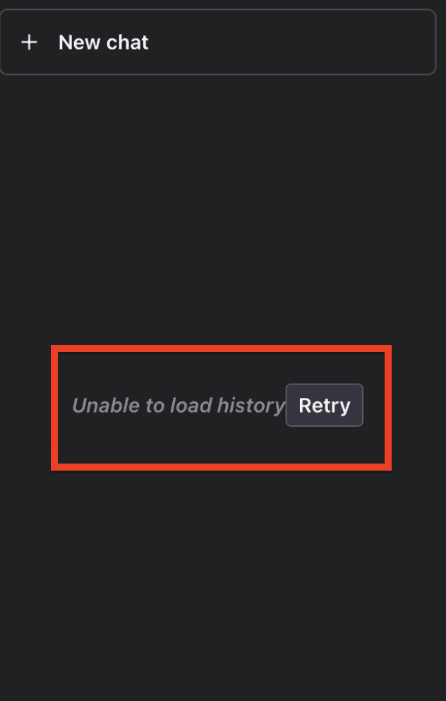 How to Fix "Unable to Load History" on ChatGPT 1 How to Fix Unable to Load History on ChatGPT
