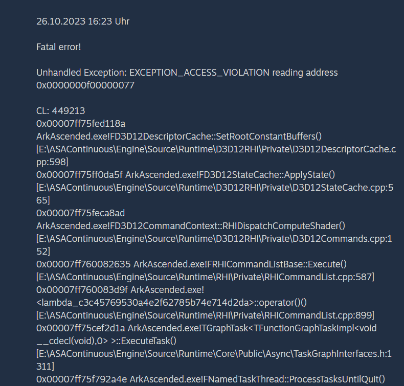 How to Fix ARK Survival Ascended EXCEPTION ACCESS VIOLATION Fatal Error