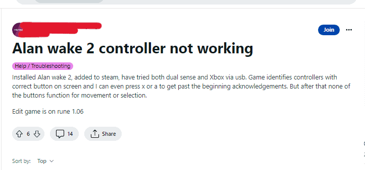 How to Fix Alan Wake 2 Controller Not Working 2 How to Fix Alan Wake 2 Controller Not Working
