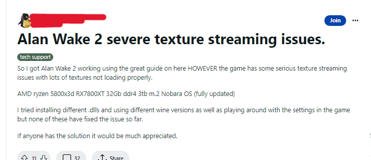 How to Fix Alan Wake 2 Textures Not Loading