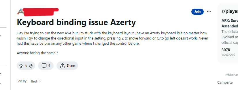 How to Fix Ark Survival Ascended Unable to change Key Bindings Issue 2 How to Fix Ark Survival Ascended Unable to change Key Bindings Issue