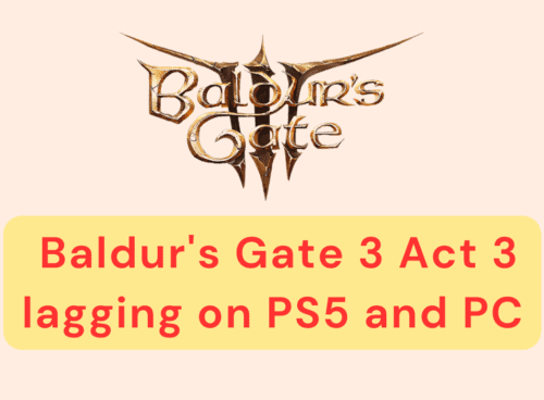 How to Fix Baldur's Gate 3 Act 3 lagging on PS5 and PC