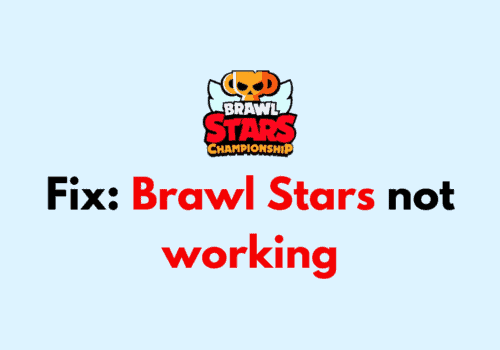 How to Fix Brawl Stars not working 1