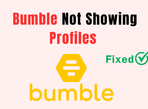How to Fix Bumble Not Showing Profiles