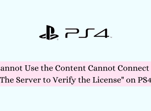 How to Fix Cannot Use the Content Cannot Connect to The Server to Verify the License on PS4