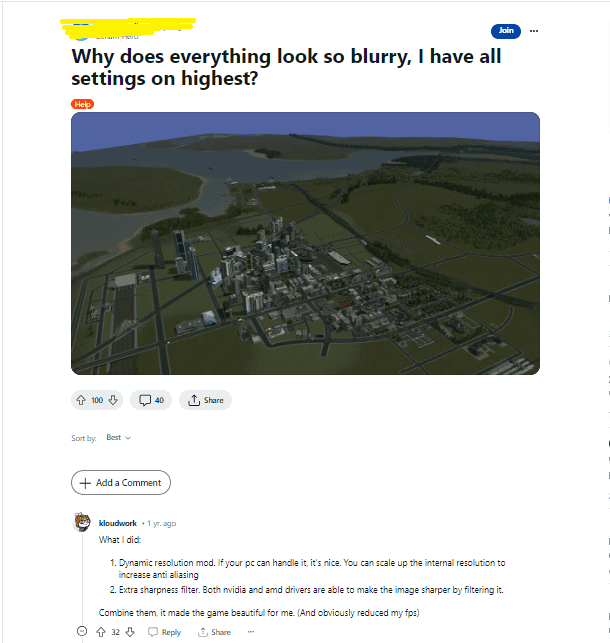How to Fix Cities Skylines 2 Blurry Graphics and Pixelated Issue 2 How to Fix Cities Skylines 2 Blurry Graphics Issue