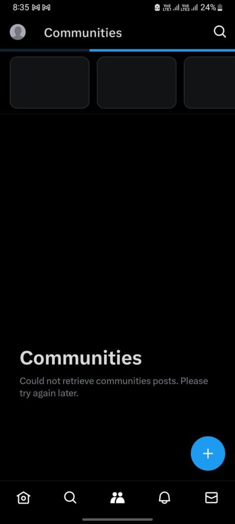 How to Fix “Could not Retrieve communities posts Please try again later” on X (formerly Twitter) 2 How to Fix Could not Retrieve communities posts Please try again later on X formerly Twitter