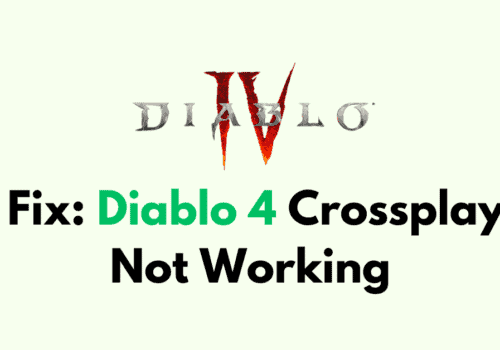 How to Fix Diablo 4 Crossplay Not Working 1
