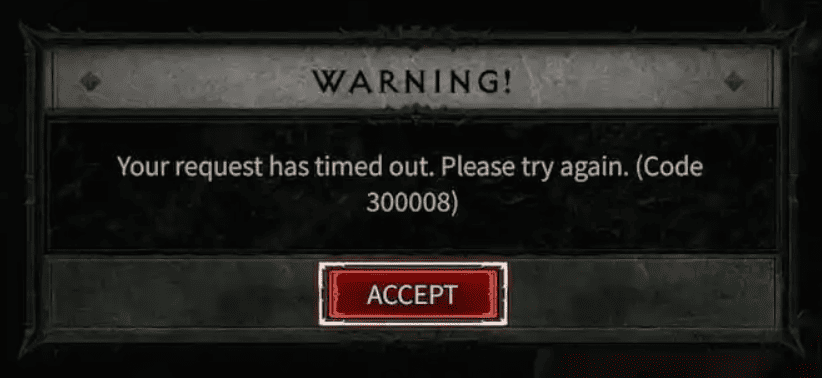 How to Fix Diablo 4 error code 30008 your request has timed out 2 How to Fix Diablo 4 error code 30008 your request has timed out