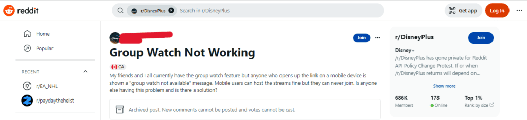 How to Fix Disney Plus Group Watch Not Working 2 How to Fix Disney Plus Group Watch Not Working