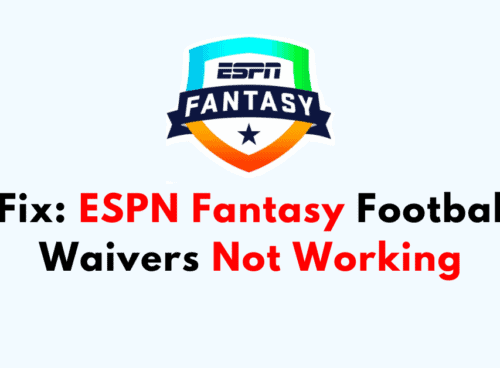 How to Fix ESPN Fantasy Football Waivers Not Working