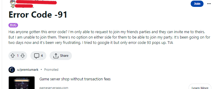 How to Fix Fortnite Error Code 91 2 How to Fix Fortnite Error Code 91
