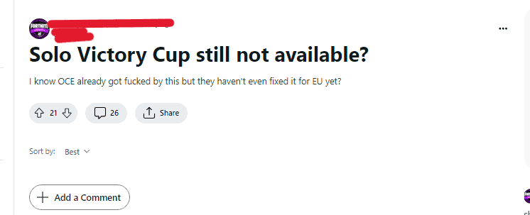 How to Fix Fortnite Solo Victory Cup Not Showing Up 2 How to Fix Fortnite Solo Victory Cup Not Showing Up