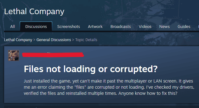 How to Fix Lethal Company Files Not Loading/ Corrupted Issue 2 How to Fix Lethal Company Files Not Loading Corrupted Issue