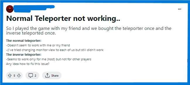How to Fix Lethal Company Teleporter Not Working 2 How to Fix Lethal Company Teleporter Not Working