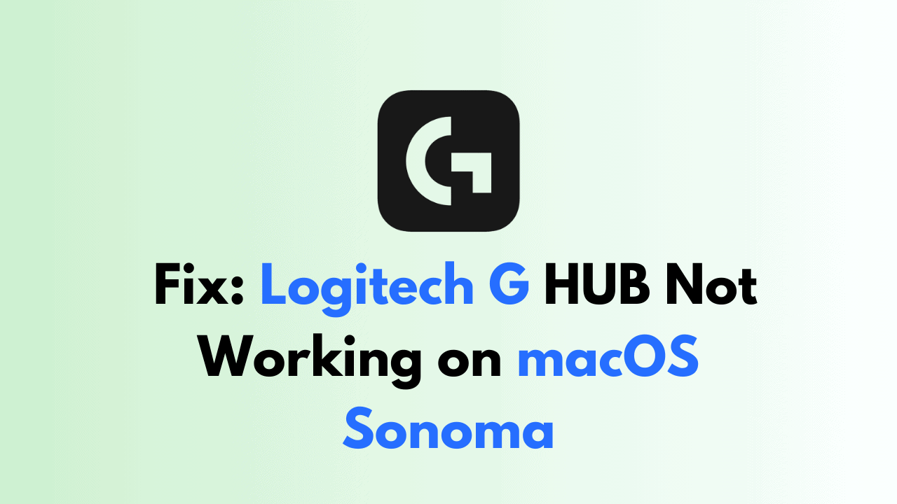 printable ncaa bracket How To Fix Logitech G HUB Not Working On MacOS