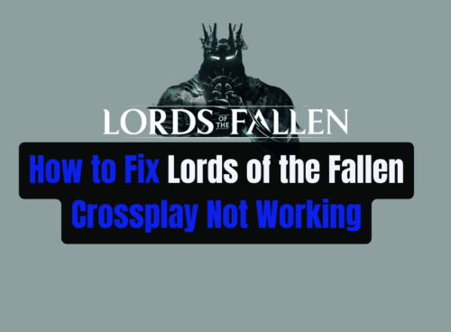 How to Fix Lords of the Fallen Crossplay Not Working 1