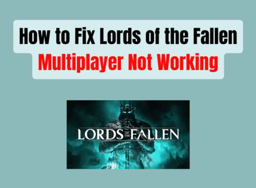 How to Fix Lords of the Fallen Multiplayer Not Working 1