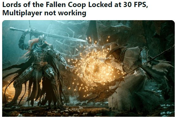 How to Fix Lords of the Fallen Multiplayer Not Working 2 How to Fix Lords of the Fallen Multiplayer Not Working