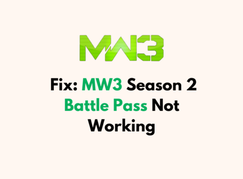 How to Fix MW3 Season 2 Battle Pass Not Working 5 How to Fix MW3 Season 2 Battle Pass Not Working