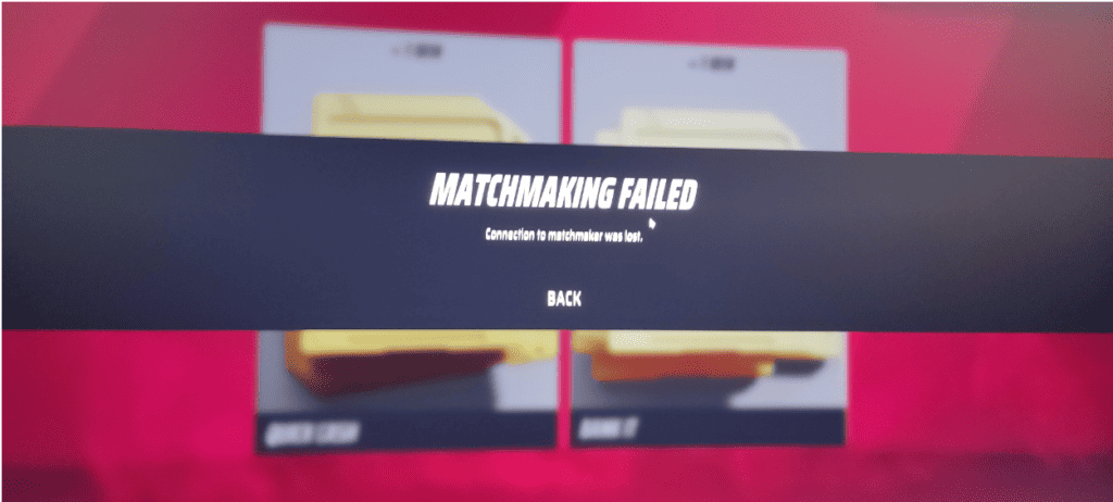 How to Fix Matchmaking Failed Connection to Matchmaker Was Lost in The Finals 1